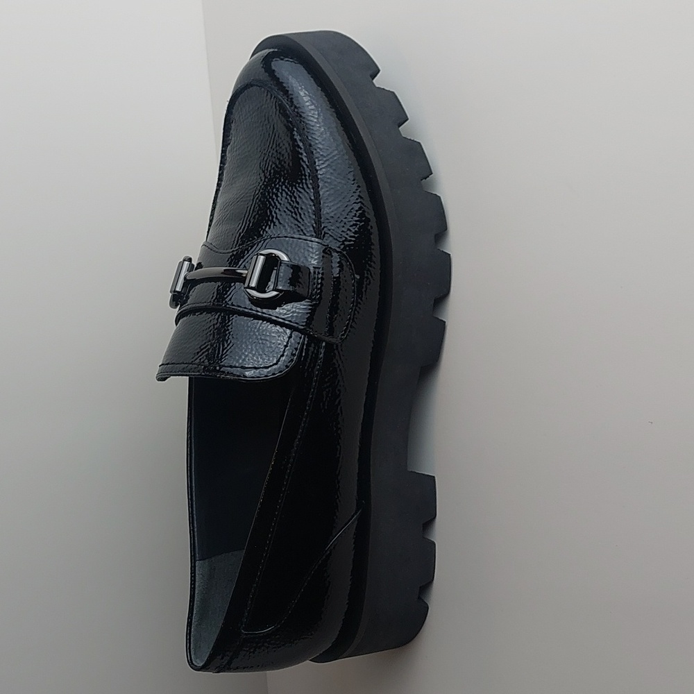 Franco sarto Bergamont slip on Loafers black women's size 9.5‎ M